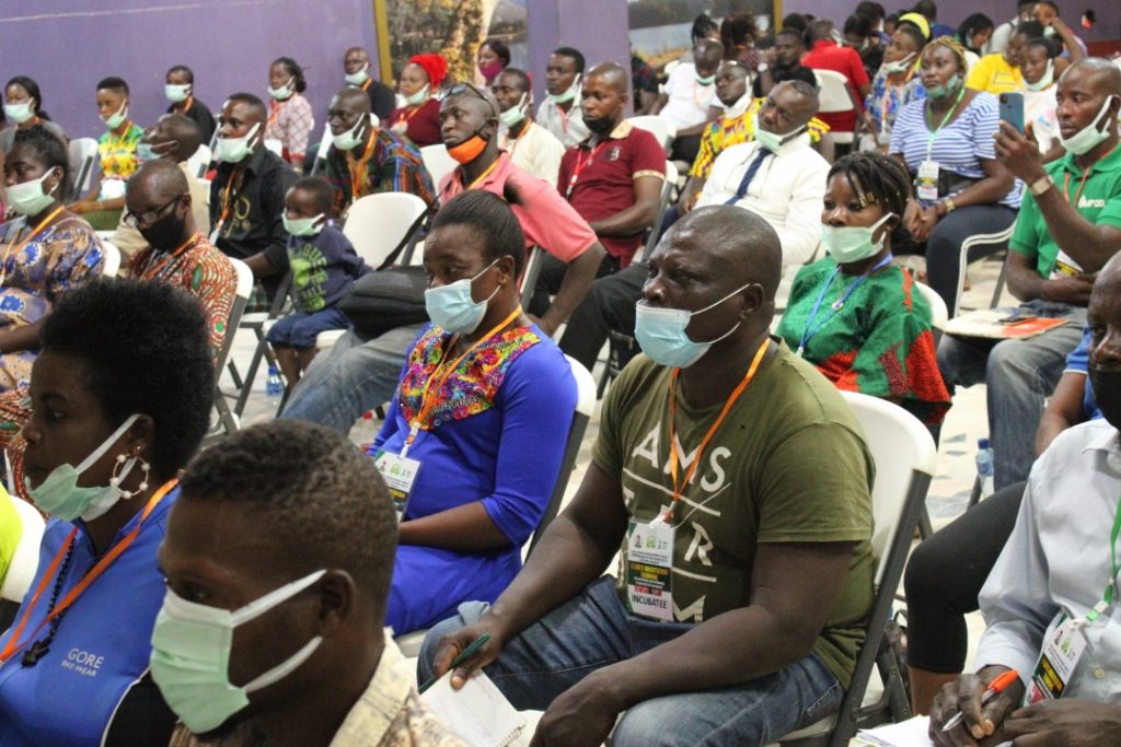 Cross section of participants at agric training programme organised by Edo, FG and IFAD to boost food security