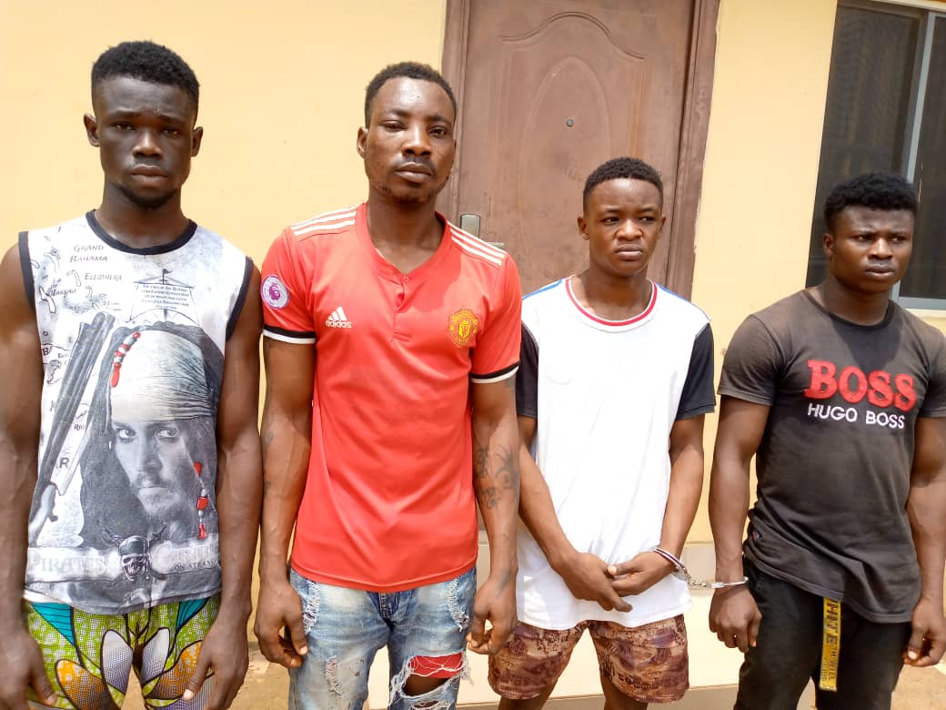 Police nab 4 alleged kidnappers of 13-year-old girl in Ogun
