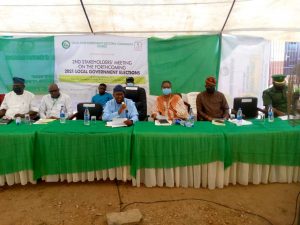 OGSIEC Chairman, Mr. Babatunde Osibodu speaking at the stakeholders' meeting