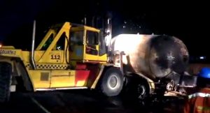 The gas tanker which led to the OPIC fire incident