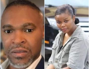 Michael Usifo Ataga and Chidinma, the suspect arrested for his murder