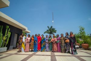 Southern Governors' wives in group photograph at the end of the meeting