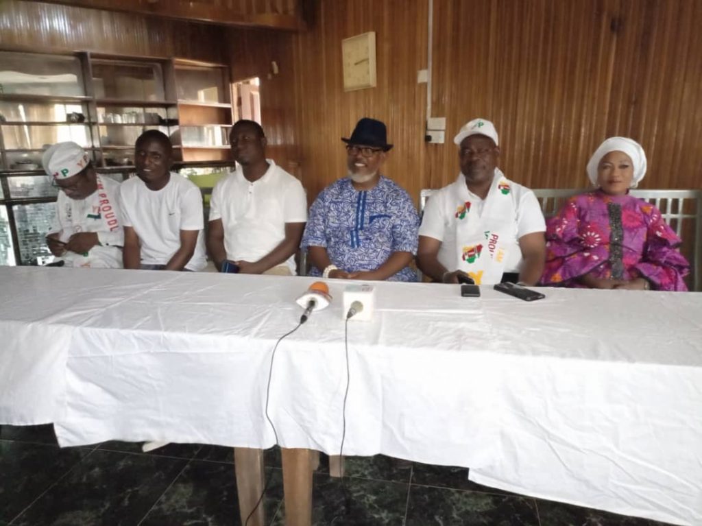 YPP Executives during the event in Abeokuta