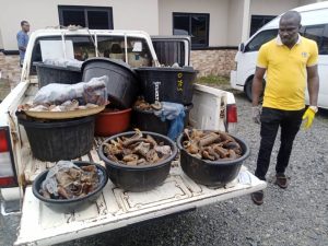 The arrested sellers of the donkey meat