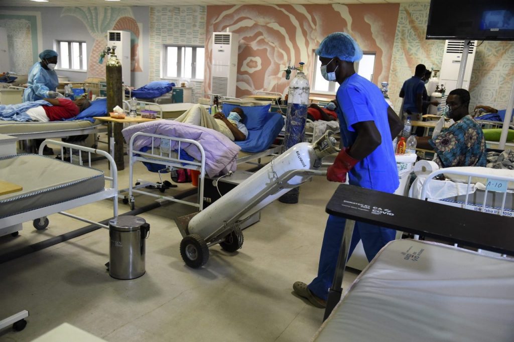 Patients undergoing treatment at Covid -19 ward in Nigeria: