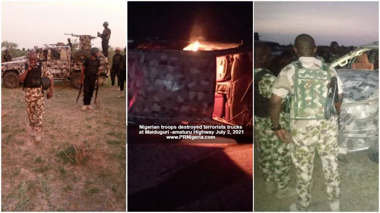 Nigerian troops kill 28 ISWAP-Boko Haram terrorists on Damaturu highway