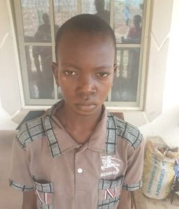 Onose Friday Umasabor: the 11-year-old boy rescued by the police from kidnappers in Edo