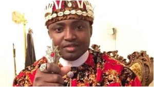 Simon Ekpa: sacked as director of Radio Biafra