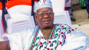Yemi Akinwonmi: appointed acting chairman of PDP: Presided over PDP NEC meeting