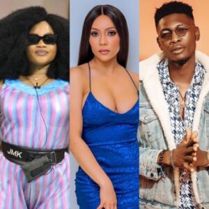 BBNaija: JMK, Sammie and Maria evicted