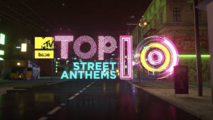 MTV Base premiered its hot new show, ‘Top 10 Street Anthems’, on Saturday, 4th September at 11:00 WAT.