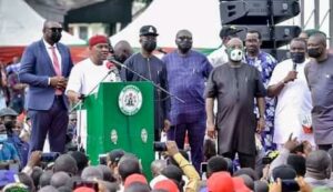 Cross Section of APC decampees to PDP with Gov. Wike