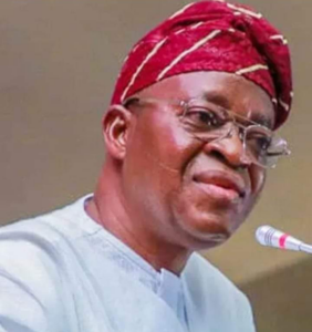 Governor Gboyega Oyetola