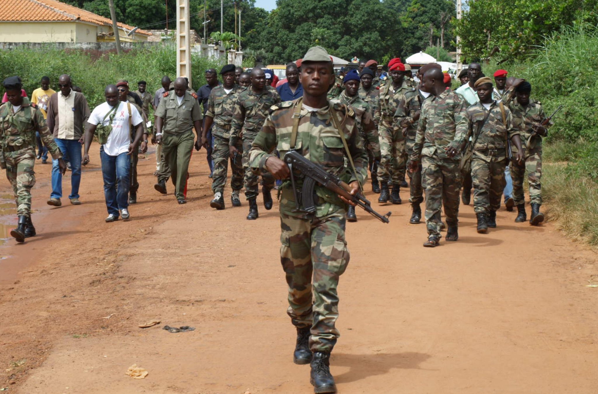 Guinea-Bissau’s troops