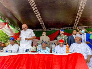 Adebutu, Wike, Fayose at the event