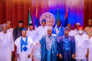 President Buhari and APC governors