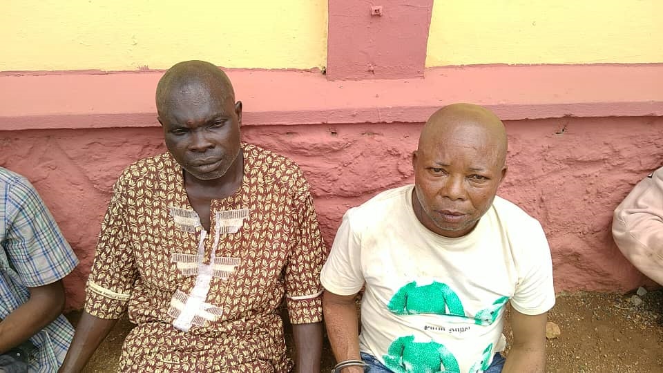 Islamic clergy man Abdul Salami Yakub and his accomplices