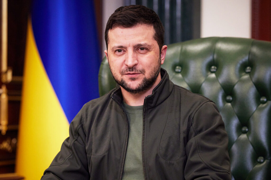 Ukraine's Volodymyr Zelenskyy. Credit: People