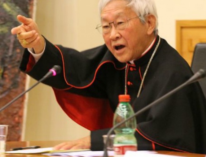 Catholic cardinal, Joseph Zen: arrested by the authorities in Hong Kong,