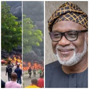 Governor Rotimi Akeredolu: condemns Owo attack