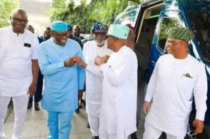 Fayemi, Sanwo-Olu, Akeredolu Visit Wike In Rivers,