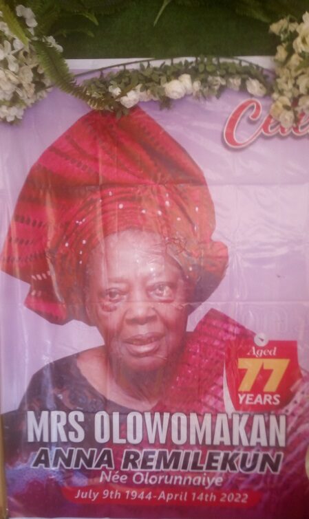 Mama Hanna Remilekun Olowomakan