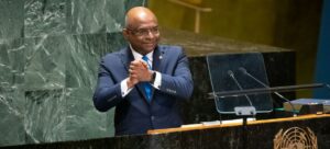 UN Photo/Evan Schneider Abdulla Shahid, President of the 76th session of the United Nations General Assembly, addresses the closing of the session at UN headquarters, New York Guterres commends outgoing President as UNGA 77 opens in New York