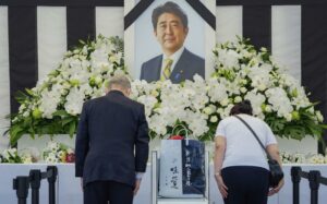 State funeral in Japan for assassinated former premier Abe
