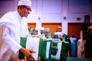 President Muhammadu Buhari, President, Federal Republic of Nigeria Presenting 2023 Budget Proposal At the Joint Session of the National Assembly, Abuja. Friday, 7TH October , 2022
