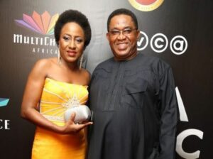 Ireti and Patrick Doyle