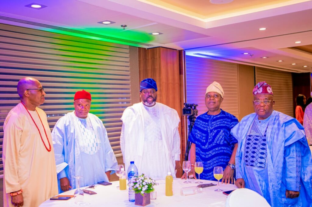 Members of PNSF at the occasion where they commended President Bola Tinubu for his achievements in first 100 days in office in Abuja