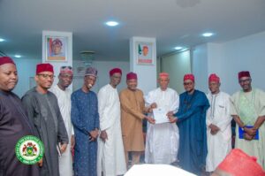 Governor Yusuf and his IGR team