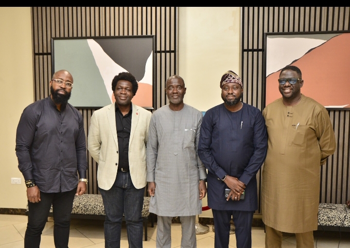 From Left to right: Mr. Tunji Andrews, Mr. Olayinka Oni, Chief Technology Officer, Sterling Bank Limited; Mr. Aminu Maiga, Executive Director, Nigeria Inter-Bank Settlement System Plc; Mr. Mayowa Owolabi, Uniswitch and Mr. Dotun Oyekunle, Senior Vice President, Flutterwave at Sterling Thought Leadership Series on the State of FI Consumer Security held in Lagos recently.