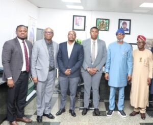 Devpt. Dr Oladele Alake; 1st Right: Mr Dele Ayanleke, National President, Miners Association of Nigeria; 2nd Left: Mr Ime Ekrikpo, Director Investment Promotion Dept; & rep. From VUKA Group & Price Waterhouse Coopers