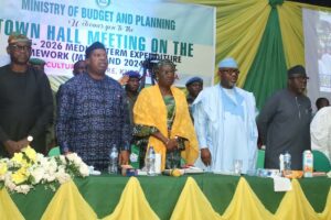 Governor Abiodun, second right, and others at the meeting