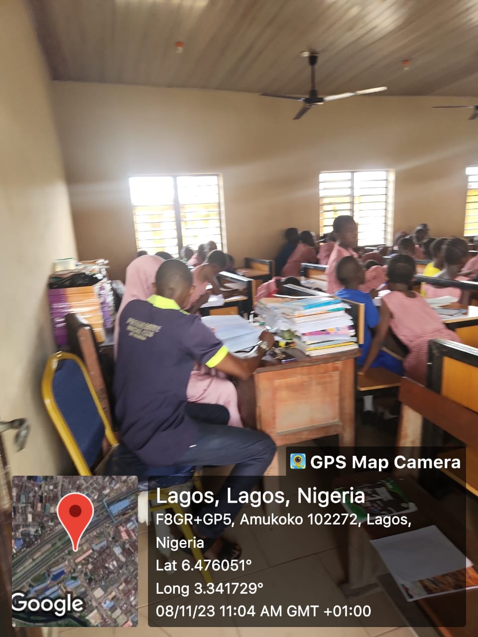 The school by OSSAP SDGs in use by pupils in Lagos