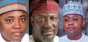 From left, Ododo, Melaye and Ododo