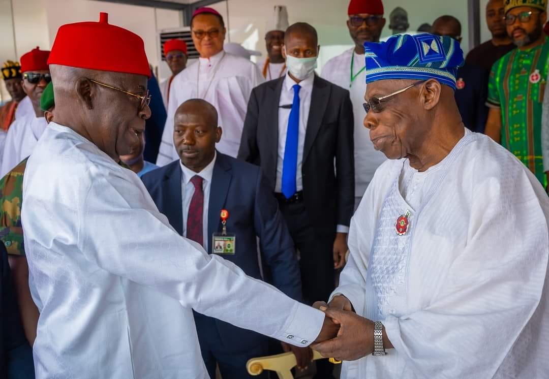 President Tinubu and Chief Obasanjo