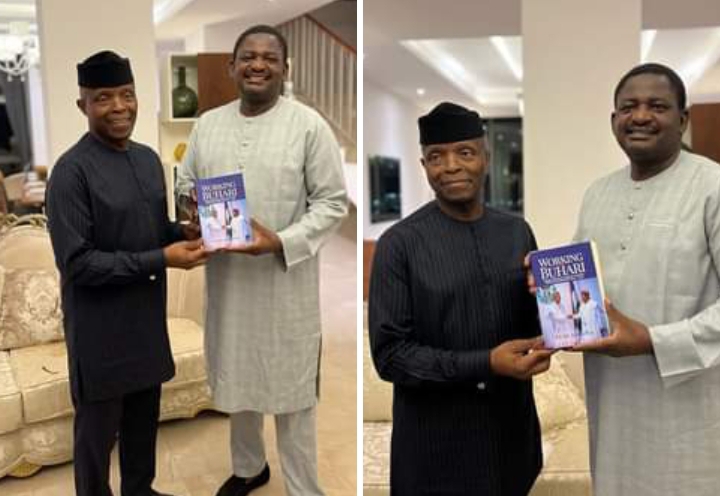 Former VP Osinbajo and Adesina