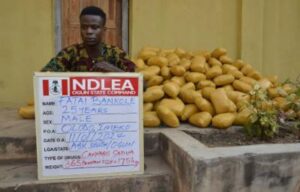 The intercepted cannabis