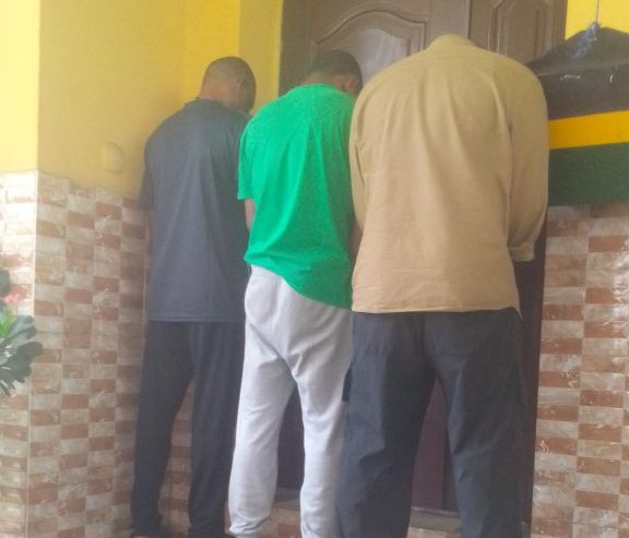 Three Police Officers identified as ASP Doubara Edonyabo,ASP Talent Mungo and Inspector Odey Michael who kidnapped and extorted 3000 USTD