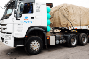 Dangote cement truck