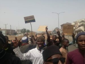 Protesters in Kano