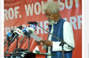 Prof Wole Soyinka