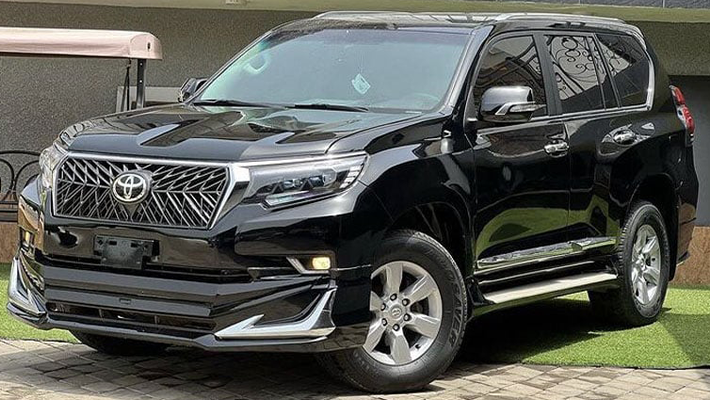 A Prado SUV in Nigeria