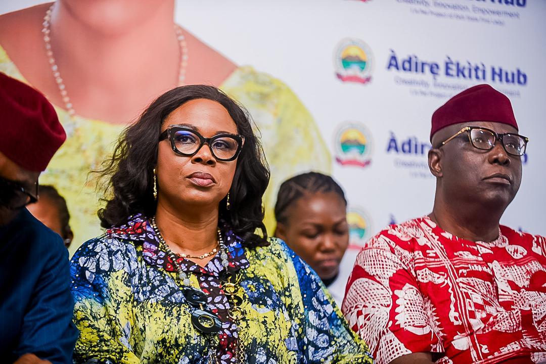 Senator Babafemi Ojudu and his wife, Tola