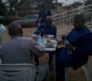 The special breaking of Ramadan fast