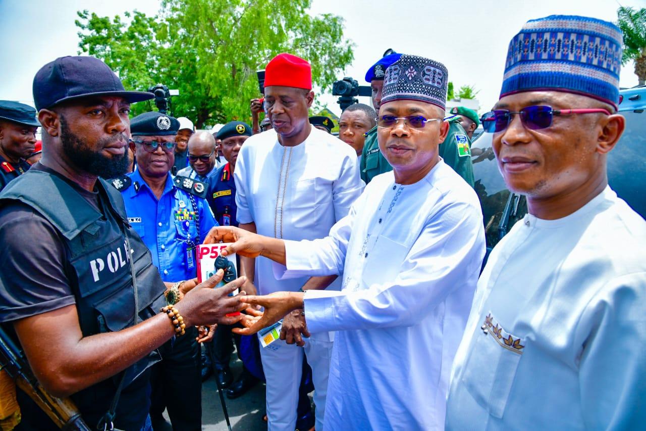 Governor Ododo at the flag off of the initiative at the government house in Lokoja