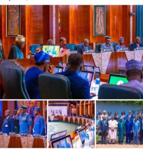 President Bola Tinubu during the launching of the Single Window initiative