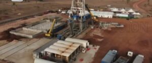 A screenshot of the drill site, Ebenyi-A
